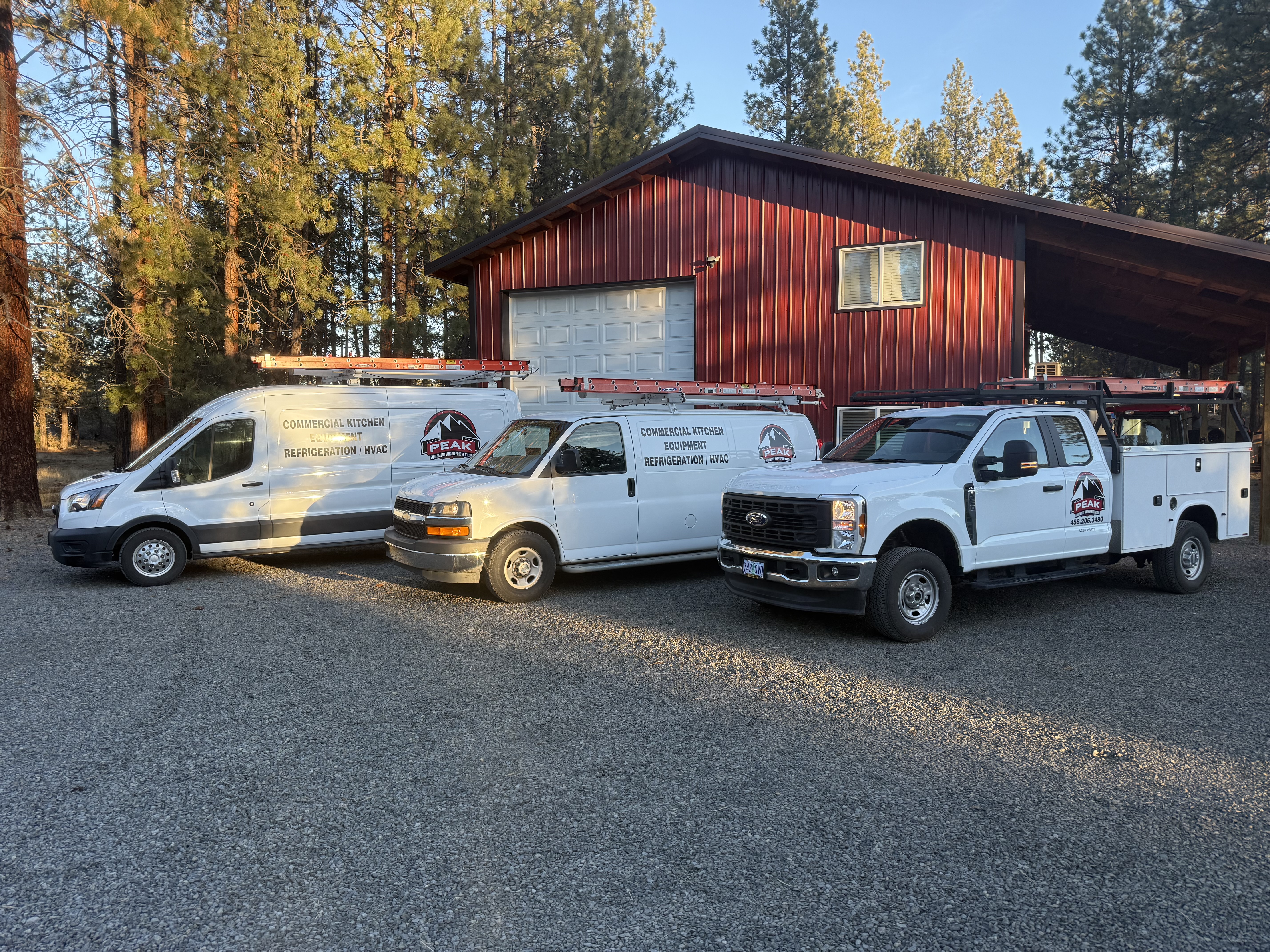 Peak Equipment Service Trucks
